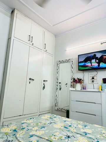 Kitchen in 1.5 BHK Builder Floor at Saraswati Garden – for Rent