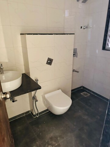 Bathroom in 1.5 BHK Apartment at RRB Satra Harmony, Chembur – for Rent