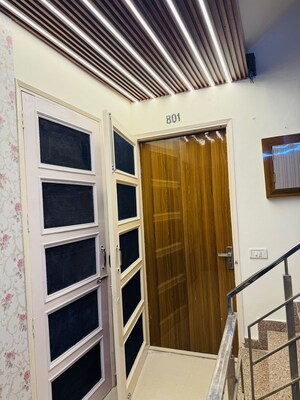 Staircase in 3 BHK Builder Floor at Lohgarh – for Sale