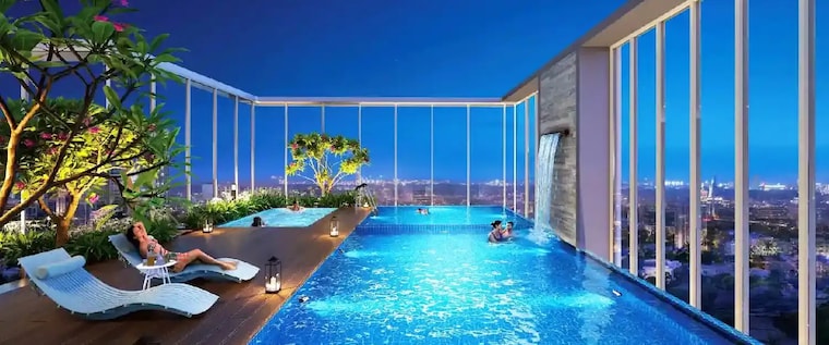 Swimming Pool, mahalaxmi 5 Bedroom 3401 Sq.Ft. Apartment In Mahalaxmi Mumbai 9218807