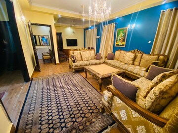 Living Room in 3 BHK Apartment at Avasiya Kalyankari Sanstha, Lajpat Nagar – for Rent
