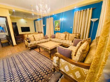 Living Room in 3 BHK Apartment at Avasiya Kalyankari Sanstha, Lajpat Nagar – for Rent