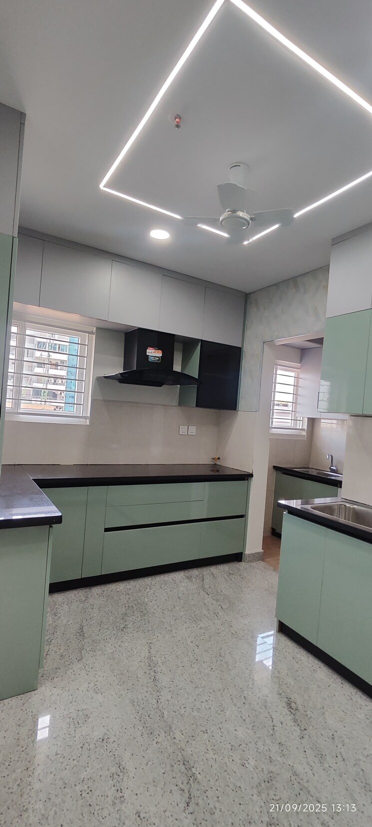Kitchen, bollineni-bion 2.5 Bedroom 1620 Sq.Ft. Apartment In Kothaguda Hyderabad 9218879