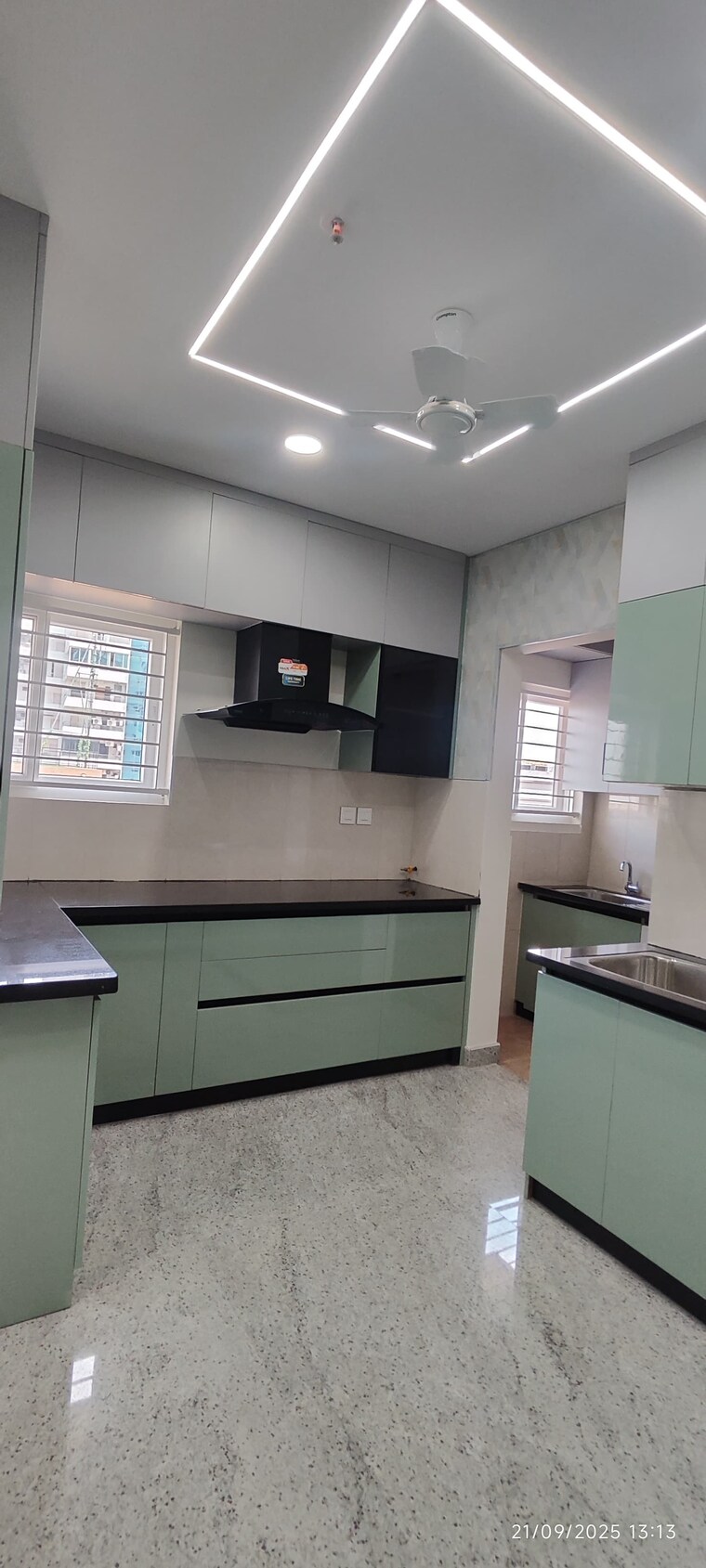Kitchen, bollineni-bion 2.5 Bedroom 1620 Sq.Ft. Apartment In Kothaguda Hyderabad 9218879
