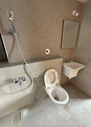 Bathroom in 2 BHK Apartment at Arvind Bel Air, Yelahanka – for Rent