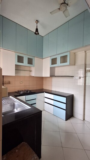 Staircase in 3 BHK Apartment at Bredco New Viceroy Park , Kandivali East – for Rent