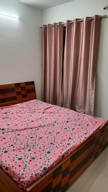 Bedroom in 2 BHK Apartment at Rama Fusion Towers, Hinjewadi – for Rent