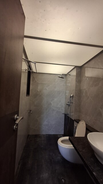 Bathroom in 2.5 BHK Apartment at Evershine Crown, Kandivali East – for Rent