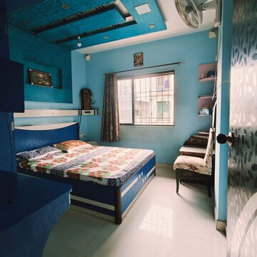Bedroom in 2 BHK Apartment at Abasaheb Plaza, Dhayari – for Sale