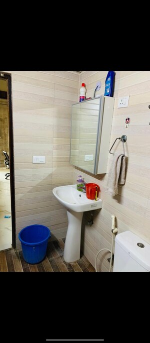 Bathroom in 2 BHK Apartment at Geotech Pristine Avenue, Sector 16c Greater Noida – for Sale
