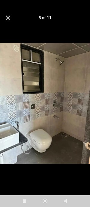 Bathroom in 2 BHK Apartment at Kohinoor Sapphire, Tathawade – for Rent