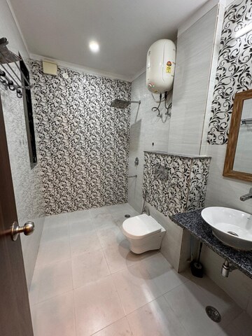 Bathroom in 2 BHK Builder Floor at Sector 57 – for Rent