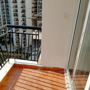 Staircase in 3 BHK Apartment at Antriksh Golf View, Sector 78 – for Rent