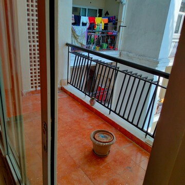 Balcony in 3 BHK Apartment at Antriksh Golf View, Sector 78 – for Rent