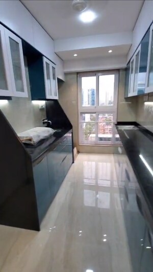 Kitchen in 2 BHK Apartment at Sanghvi Evana, Worli – for Rent