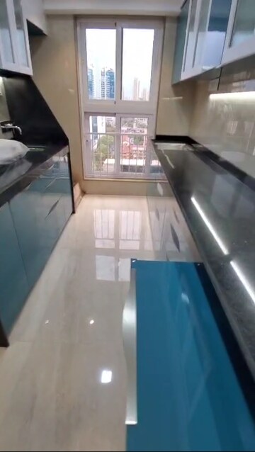 Kitchen in 2 BHK Apartment at Sanghvi Evana, Worli – for Rent