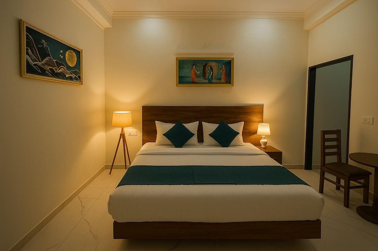 Bedroom, wave-city 3.5 Bedroom 287 Sq.Yd. Builder Floor In Wave City Ghaziabad 9219121