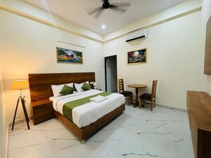 Bedroom in 3.5 BHK Builder Floor at Wave City, Wave City – for Sale