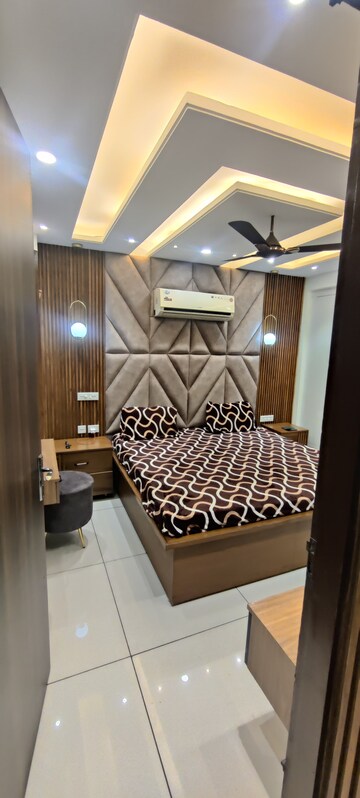 Bedroom in 3 BHK Apartment at Motia Blue Ridge, Dhakoli – for Sale