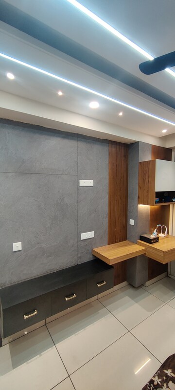 Kitchen in 3 BHK Apartment at Motia Blue Ridge, Dhakoli – for Sale