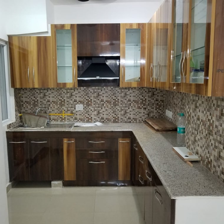 Kitchen, express-zenith 3 Bedroom 823 Sq.Ft. Apartment In Sector 77 Noida 9219125