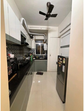 Kitchen in 1 BHK Apartment at Lalani Residency, Kavesar – for Rent