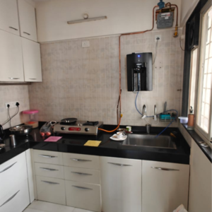 Kitchen in 2 BHK Apartment at Millennium Acropolis 2, Bhagwan Nagar – for Sale