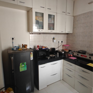 Kitchen in 2 BHK Apartment at Millennium Acropolis 2, Bhagwan Nagar – for Sale
