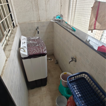 Kitchen in 2 BHK Apartment at Millennium Acropolis 2, Bhagwan Nagar – for Sale