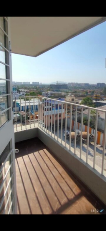 Balcony in 2 BHK Apartment at Prasanna Panache, Tathawade – for Rent