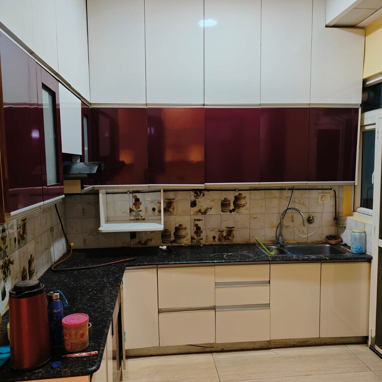 Kitchen, express-zenith 3 Bedroom 913 Sq.Ft. Apartment In Sector 77 Noida 9219185