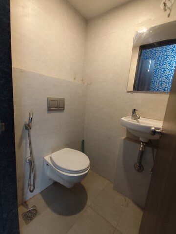 Bathroom in 2 BHK Apartment at Paramount Plaza, Dapode – for Rent