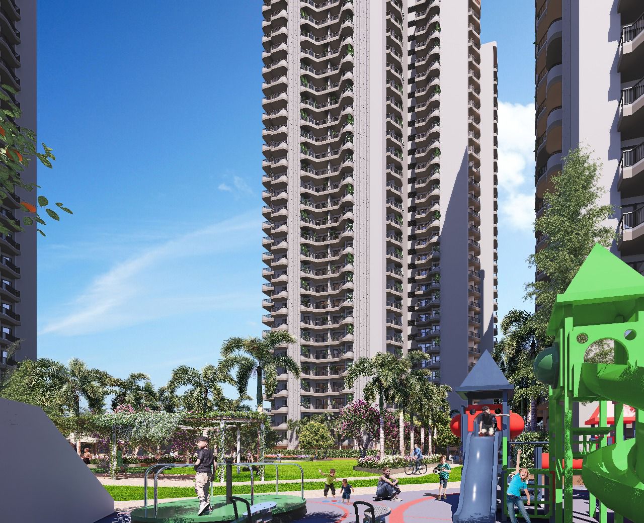 3 BHK 1550 Sq.Ft. Apartment in Eldeco Whispers of Wonder