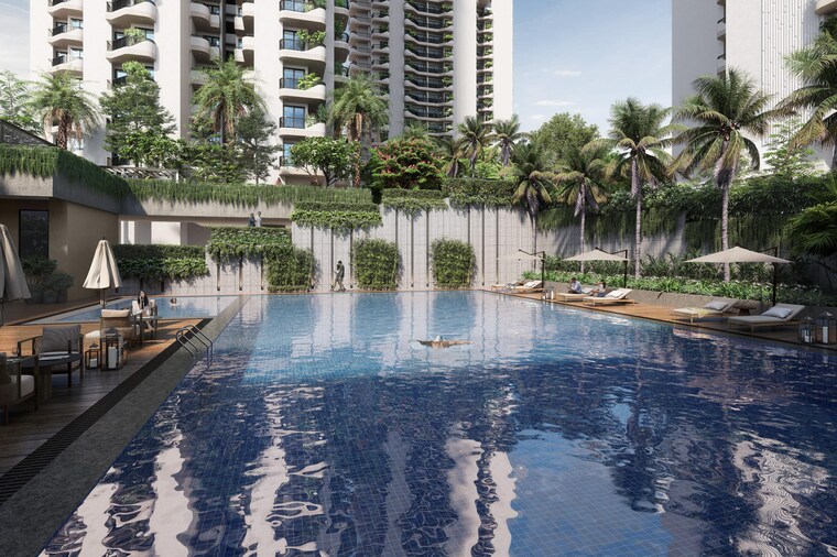 Swimming Pool, eldeco-whispers-of-wonder 3 Bedroom 1550 Sq.Ft. Apartment In Sector 22d Yamuna Expressway Greater Noida 9219207