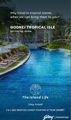 Swimming Pool in 3 BHK Apartment at Godrej Tropical Isle, Sector 146 – for Sale