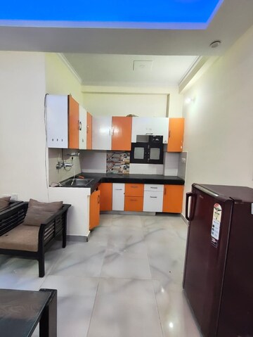 Living Room in 2 BHK Builder Floor at Satyam Plaza, Sector 15 – for Rent