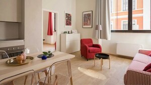 Living Room in 2 BHK Apartment at Godrej City, Poyanje – for Sale