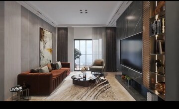 Living Room in 2 BHK Builder Floor at Unicorn Grace Pallacio, Lohgaon – for Sale