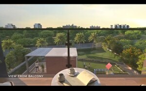 Balcony in 2 BHK Builder Floor at Unicorn Grace Pallacio, Lohgaon – for Sale