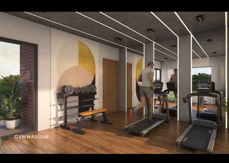 Gym, unicorn-grace-pallacio 2 Bedroom 629 Sq.Ft. Builder Floor In Lohgaon Pune 9219240