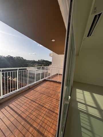 Balcony in 4 BHK Apartment at LnT Raintree Boulevard, Hebbal – for Sale