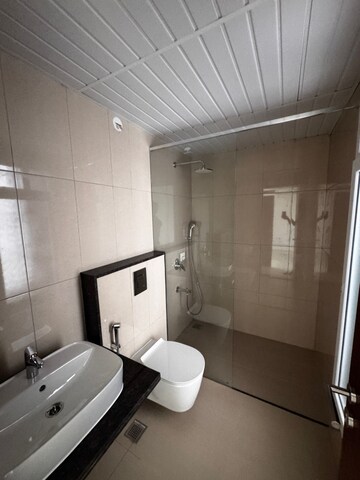 Bathroom in 4 BHK Apartment at LnT Raintree Boulevard, Hebbal – for Sale