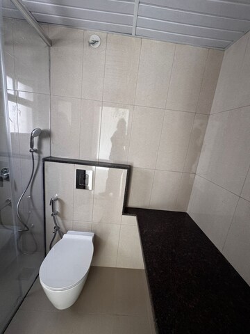 Bathroom in 4 BHK Apartment at LnT Raintree Boulevard, Hebbal – for Sale