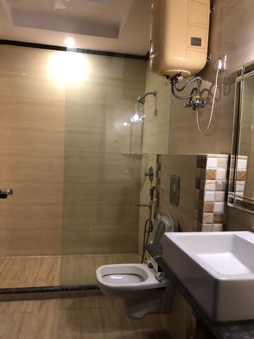 Bathroom in 4 BHK Builder Floor at Anand Niketan – for Rent