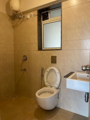 Bathroom in 2 BHK Apartment at Pride Park Royale, Andheri East – for Rent