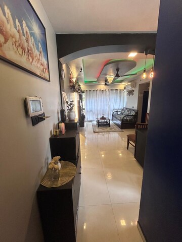 Living Room in 1 BHK Apartment at Kanakia Rainforest, Andheri East – for Rent