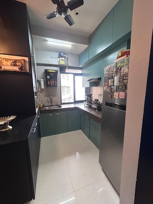 Kitchen in 1 BHK Apartment at Kanakia Rainforest, Andheri East – for Rent