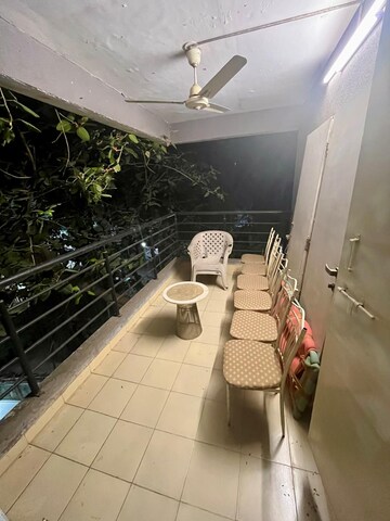 Balcony in 2 BHK Apartment at Raj Spaces Apartment, Goregaon West – for Rent
