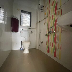 Bathroom in 1 BHK Apartment at Anmol House, Kopar Khairane Sector 20 – for Sale