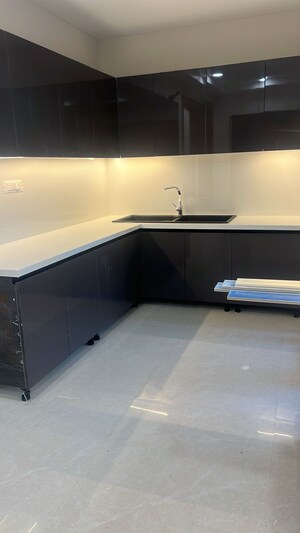 Kitchen in 3 BHK Builder Floor at Puri Aman Vilas, Sector 89 – for Sale